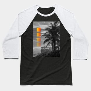 Beach with palms landscape Baseball T-Shirt